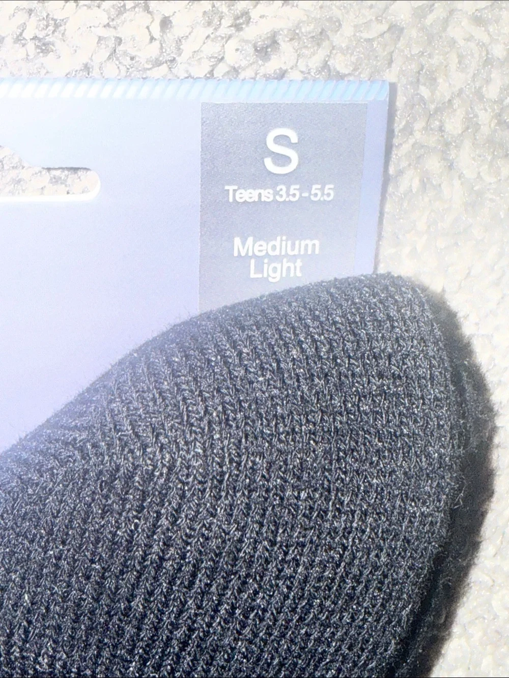 Lift Merino Wool Ski Socks Size Teen Small 3.5-5.5 NIP